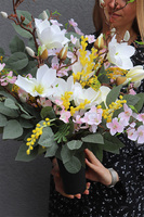 Mimoza&Magnolia, komplet dekoracji nagrobnych