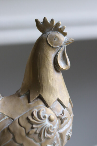 Sielska Wielkanoc, figurka wielkanocna, kogut