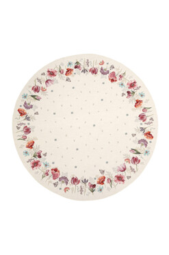 Spring Flowers, obrus gobelinowy serweta okrągła, śr.165cm