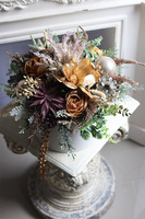 Winter Glam Big, welurowy flowerbox bożonarodzeniowy