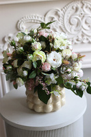 Drenina, kompozycja kwiatowa