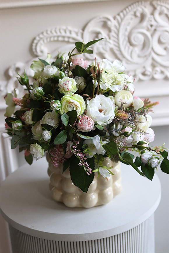 Drenina, kompozycja kwiatowa