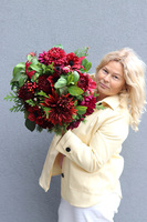 Bordo Katerra Extra, kompozycja nagrobna w misie, wym.36x35cm