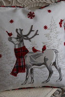 Christmas Mood, poszewka dekoracyjna świąteczna, Renifer