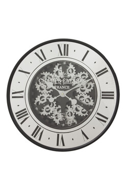 Champs Elysees, elegancki zegar ścienny, śr.59cm