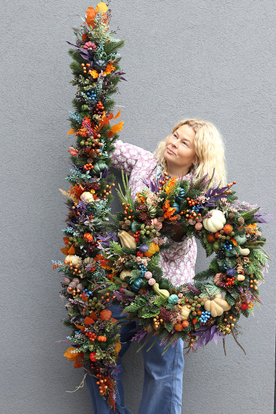 Mudella Autumn, barwna girlanda jesienna