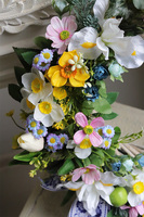 Rosetta, asymetryczny wianek wiosenny