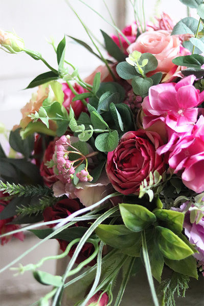 Arstyna, kompozycja kwiatowa nagrobna, wym.40x66cm 