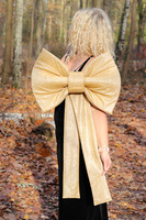 Velvet Papillon, welurowa kokarda pluszowa XXL