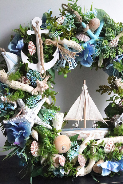 Morska Żegluga Marino 2, marynistyczny wianek do powieszenia