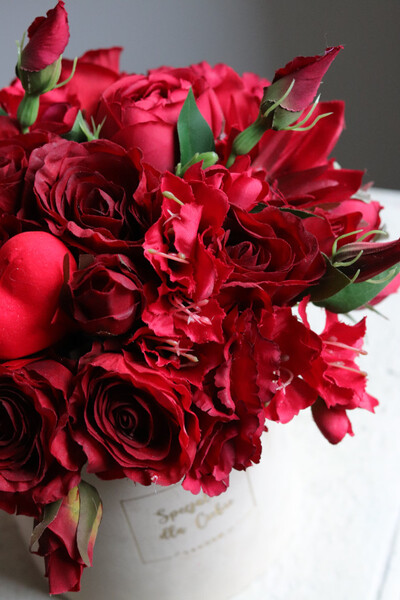 Miłosna Przygoda, flowerbox na Dzień Zakochanych