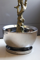 Wisteria Biała Silverita, sztuczna roślina w donicy