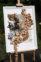 Hotels Seaside, jednostronna rama marynistyczna obraz