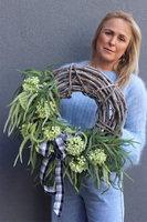 Zielona Kalina, wiosenny wianek