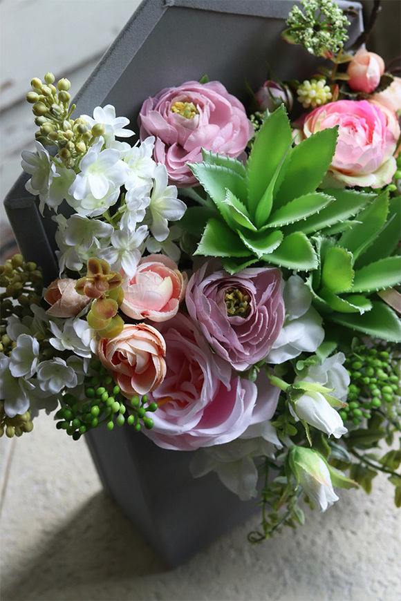 flowerbox - koperta z kwiatami, Tega, wym.30x20cm 