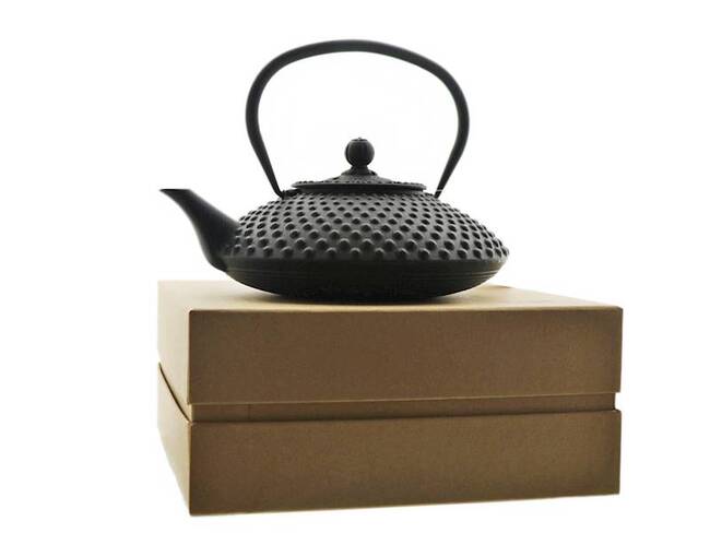 Awaji, żeliwny imbryk do herbaty, czarny, poj.1.25l