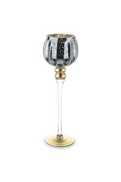 Pinot Noir C, elegancki świecznik kielich, wys.40cm