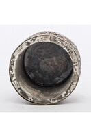 Arabesque A, cementowa doniczka / osłonka, wym.10x12.5x12.5cm