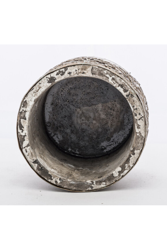 Arabesque A, cementowa doniczka / osłonka, wym.10x12.5x12.5cm