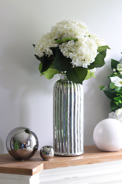 Hortensje Prowansja, kompozycja kwiatowa w wazonie, wym.55cm 