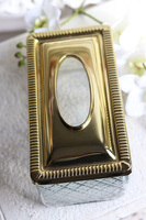 Lux Villa Gold Glamour, chustecznik / pojemnik na serwetki