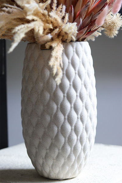 Boho Spring, kompozycja kwiatowa z suszem