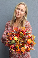 jesienny wianek na drzwi, Pora na Liście 2