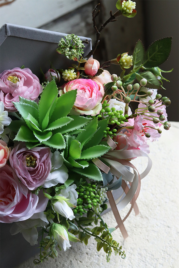 flowerbox - koperta z kwiatami, Tega, wym.30x20cm 