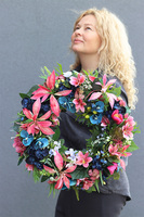 Helitre, wianek dekoracyjny na drzwi