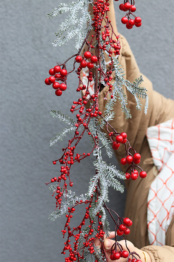 Mroźne Jagody, świąteczna girlanda dekoracyjna