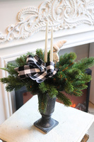 Simple Xmas, stroik świąteczny w pucharze