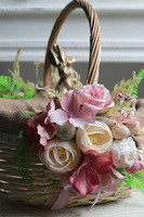 Velia Belladonna, dwustronnie dekorowany koszyczek wielkanocny