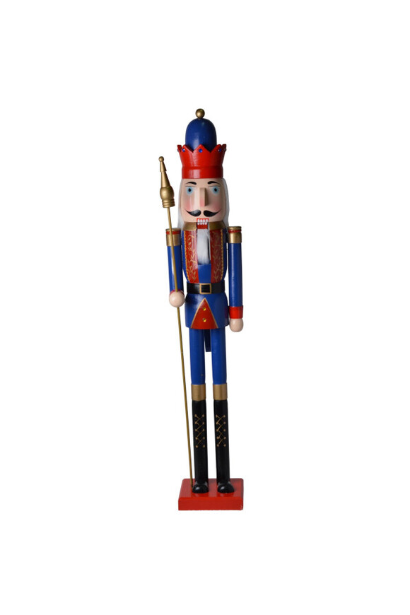  Nutcracker Maxi, figurka drewniany dziadek do orzechów, wys.122cm
