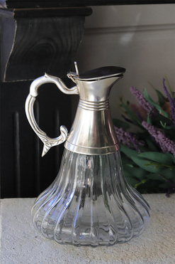 Romana, szklana karafka do wina, wym.24x16cm