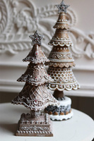 Gingerbread Kjell, świąteczna figurka choinka