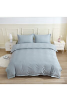 Elena Blue, bawełniana pościel z haftem