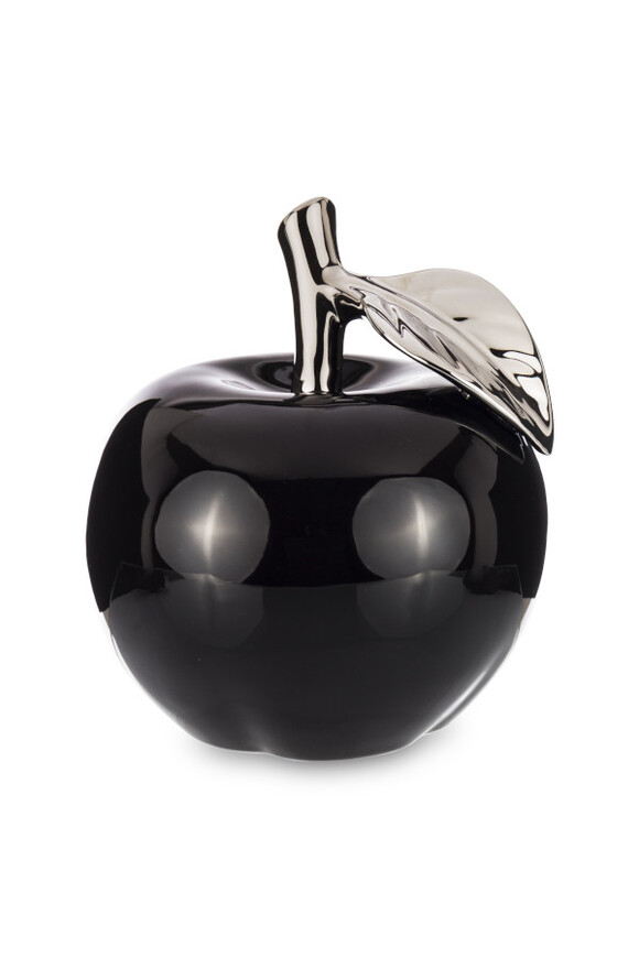 figurka ceramiczna Black Apple A, wys.17x14x14cm