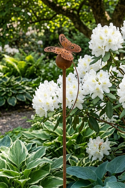 Rust Garden, metalowa dekoracja ogrodowa