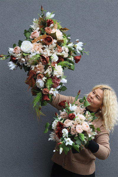 Octavia Krzyż Pamięci, kompozycja nagrobna