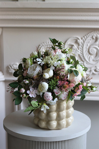 Drenina, kompozycja kwiatowa