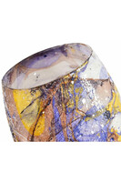 Modern A, kolorowy lampion szklany