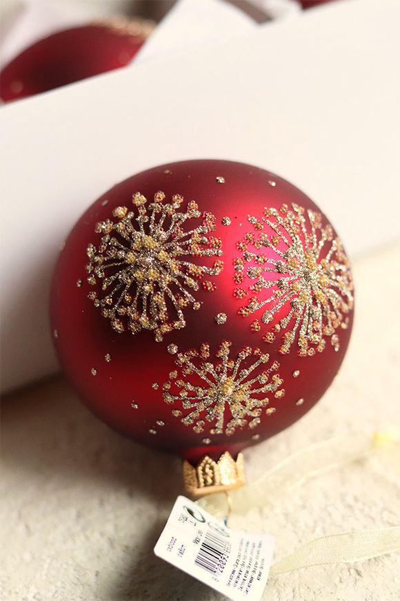 Fireworks, błyszczące świąteczne bombki