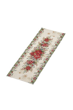 Gwiazda Betlejemska, świąteczny bieżnik gobelinowy, 100x38cm