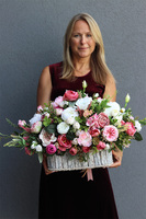  Abella Alba, dekoracja nagrobna w skrzynce