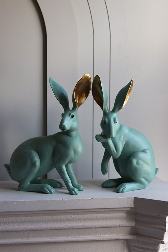 Bunny Pastels, figurka zając wielkanocny