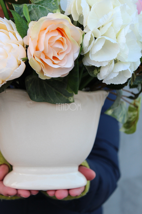 bukiet / kwiatowa kompozycja PasteLova, wys.39cm