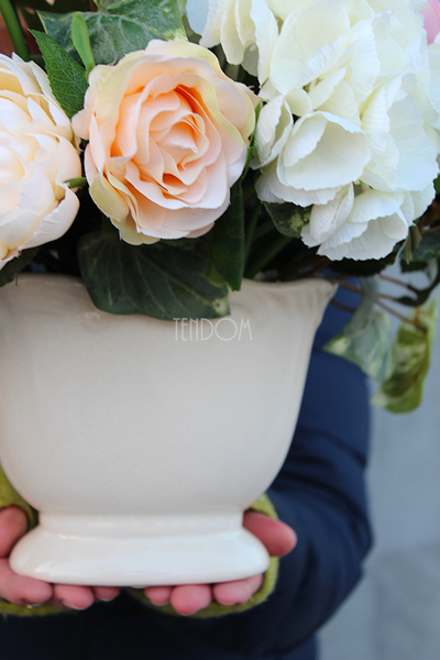 bukiet / kwiatowa kompozycja PasteLova, wys.39cm