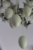 Green Canoe White, wianek wiszący na Wielkanoc, śr.58cm