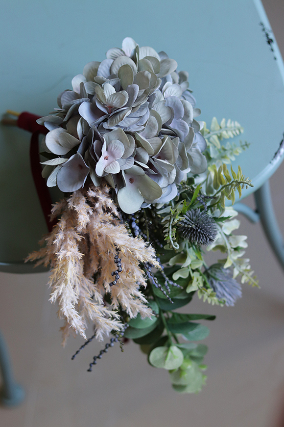 Jasmina, bukiet / dekoracja kwiatowa, wym.15x30cm 