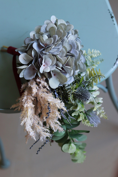 Jasmina, bukiet / dekoracja kwiatowa, wym.15x30cm 